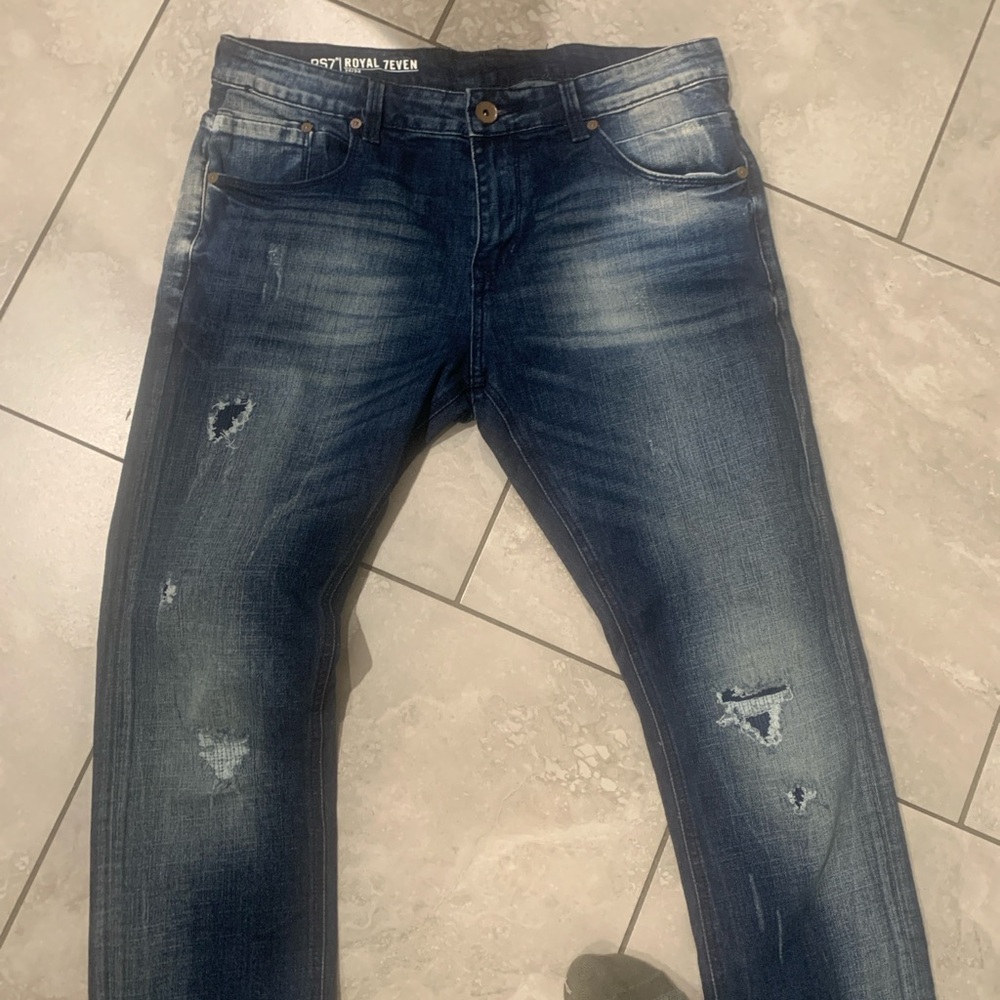 RS7/ Royal 7EVEN 34x32.5 Skinny Jeans